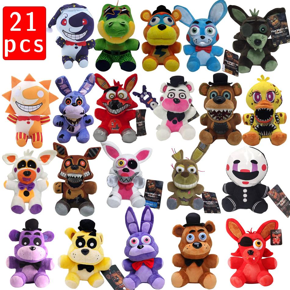 2026 Pět nocí u Freddyho Fnaf Plyšáci Roztomilé Hračky Panenka Medvěd Bonnie Liška Kreslené Plyšové Panenky Freddy Hračky Pro Děti Fanoušky Dárky