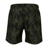 Urban Classics Herren Badeshorts mit Palmenmuster