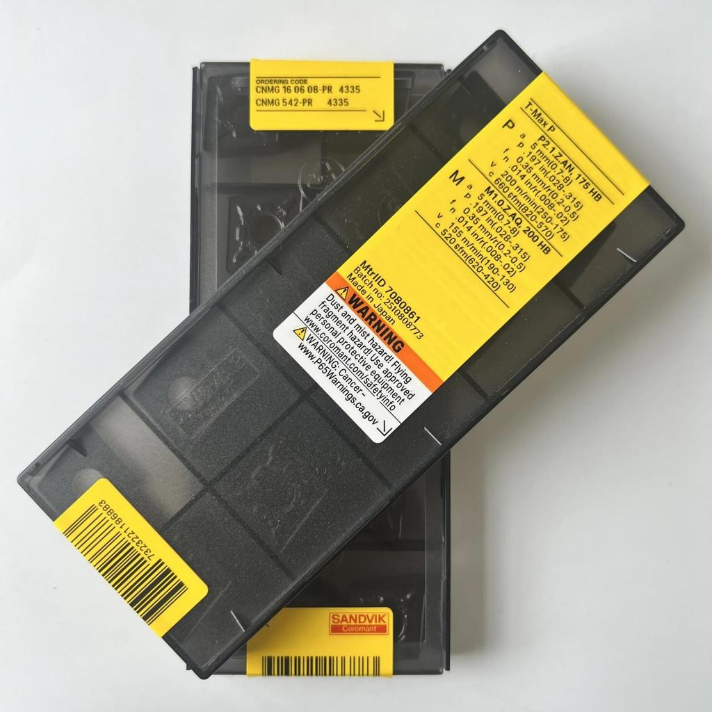 Original Sandvik / CNMG160608-PR 4335 / CNC lathe carbide blade 10 Pcs