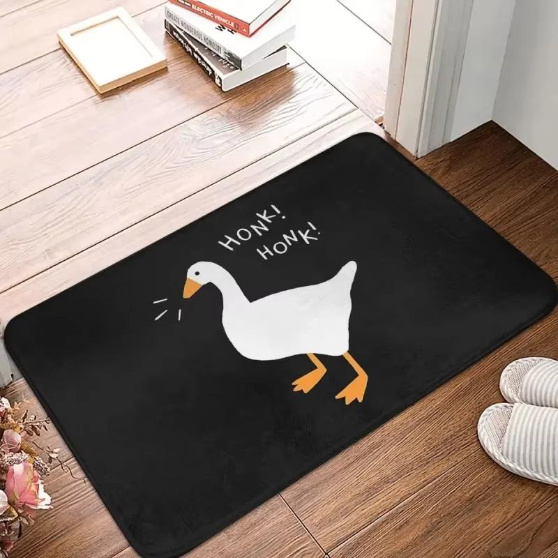 Creative Phrase Frog Welcome Doormat Stain-Resistant & Non-Slip Indoor/Outdoor Entrance Mat Kitchen Rug Home Decor