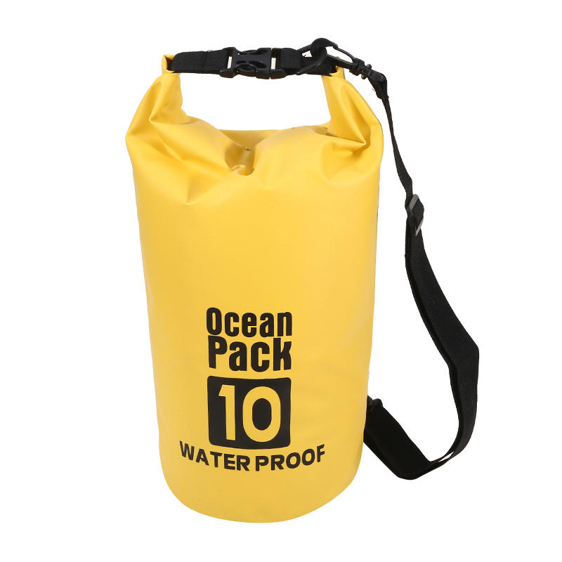 5L Heavey-Duty PVC Waterproof Dry Bag Sack Outdoor Floating Bucket Bag for Kayaking/Boating Fishing Rafting Swimming