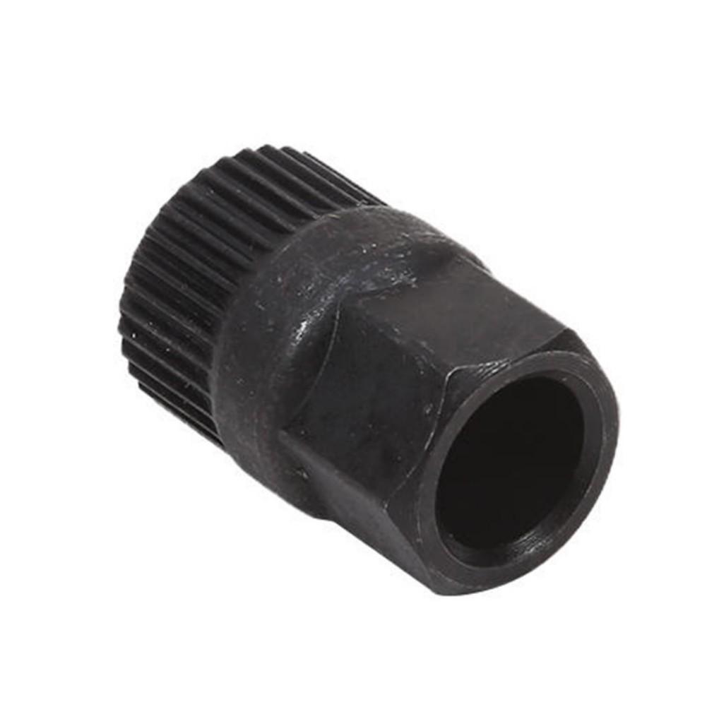 Hexagon Generator Pulley Removal Tool 33 Teeth 19mm Diameter for Alternator Clutch Wheel with Steel Construction