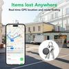 Tracker Air Tag-4 Pack: Smart Bluetooth Tracker, Item Finder Works with Apple Find My (iOS Only) App, Trakcer Tag Locator for Keys, Luggage, Satchel,