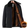 Men's Wool Blend Winter Jacket - Warm, Thickened Coat for Dad or Grandpa