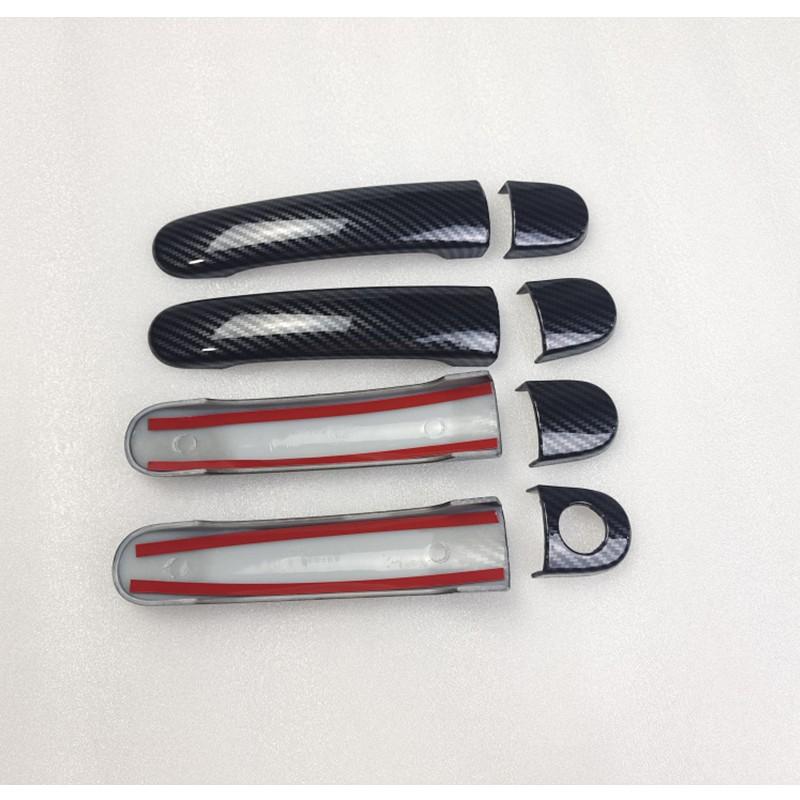 Suitable For Volkswagen VW Golf 5 MK5 V Rabbit 1K Accessories Door Handle Cover Trim Plastic Imitation Carbon