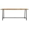 Esstisch 180 x 90 x 75 cm Massives Mangoholz