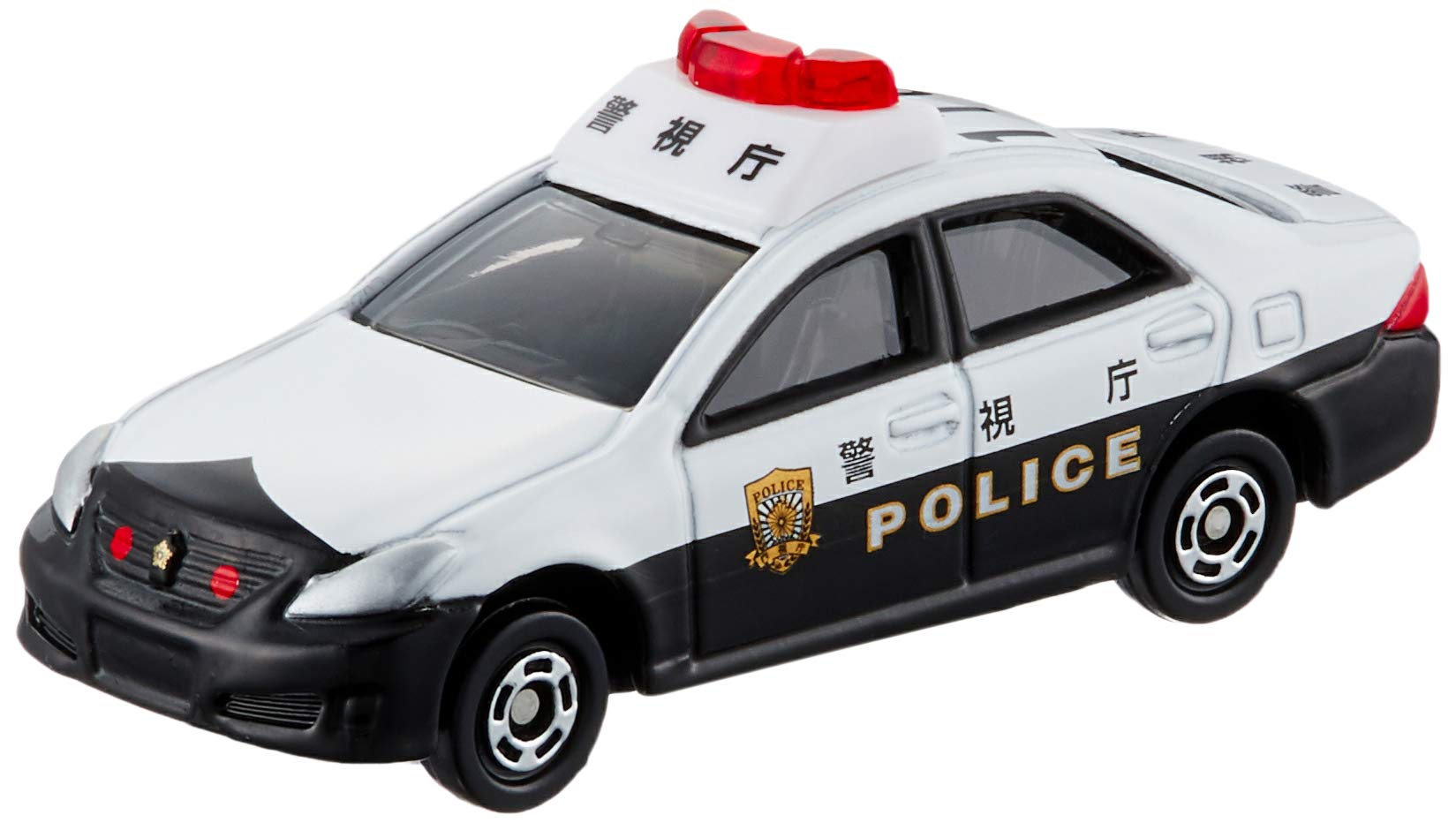 

Takara Tomy Tomica No. 110 Toyota Crown Patrol Car (Boxed) Miniature Car Toy for Ages 3 and Up, Boxed, Meets Toy Safety Standards, ST Mark, TOMICA