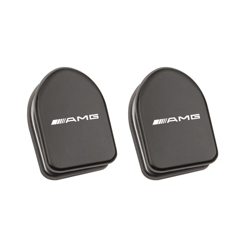 

2Pcs Metal Sticker Car Adhesive Hooks Interior Storage Accessories For Mercedes Benz AMG GLE GLS CLA CLE GLC CLS GLA W223 W213