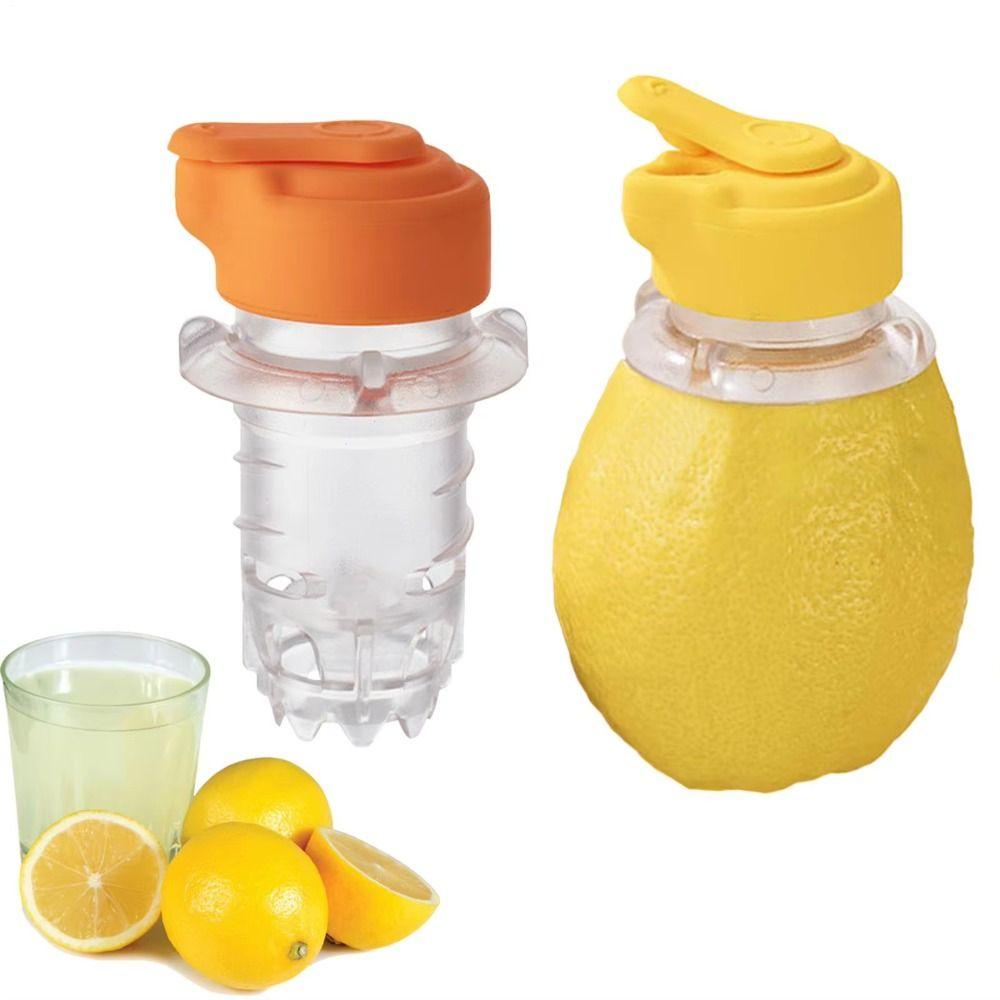Portable Mini Manual Lemon Juicer Hand Held Resuable Citrus Juicer Lemon Squeezer for Lemon Orange Limes Citrus