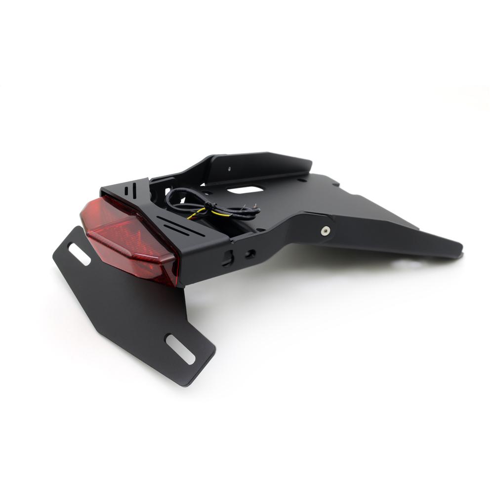 Motorcycle Tail Mount License Plate Bracket For BMW R NINE T NINET Racer Scramble 9 T RNINET Rear Brake Lamp Taillight LED Light