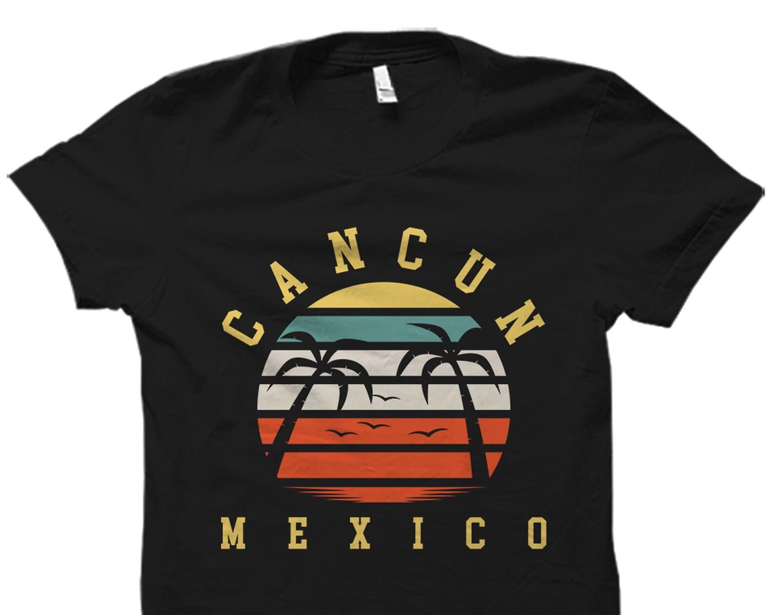 Cancun Shirt. Mexico Shirt. Vintage Mexico Shirt. Vintage Cancun Shirt. Vacation Shirt. Cancun Shirt. Cancun Gift. Cancun T Shirt #OS4255 S