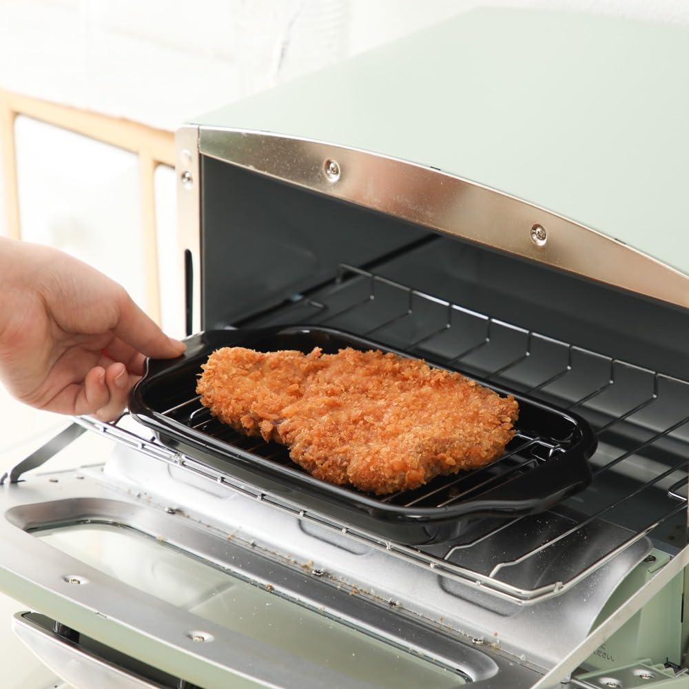 Fuji Enamel Square Deep Fryer Set with Thermometer, Baking Rack, and Stainless Steel Chopsticks. White.