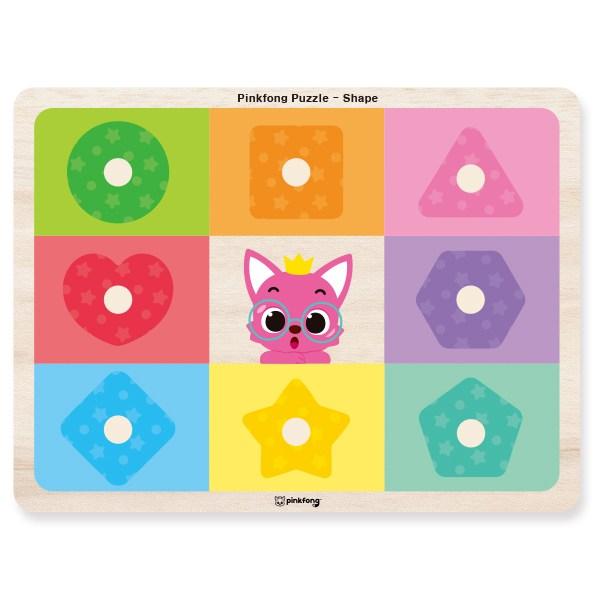

[Ainet] Pink Pong Tap Puzzle - форма, лучшая головоломка для малышей в Корее