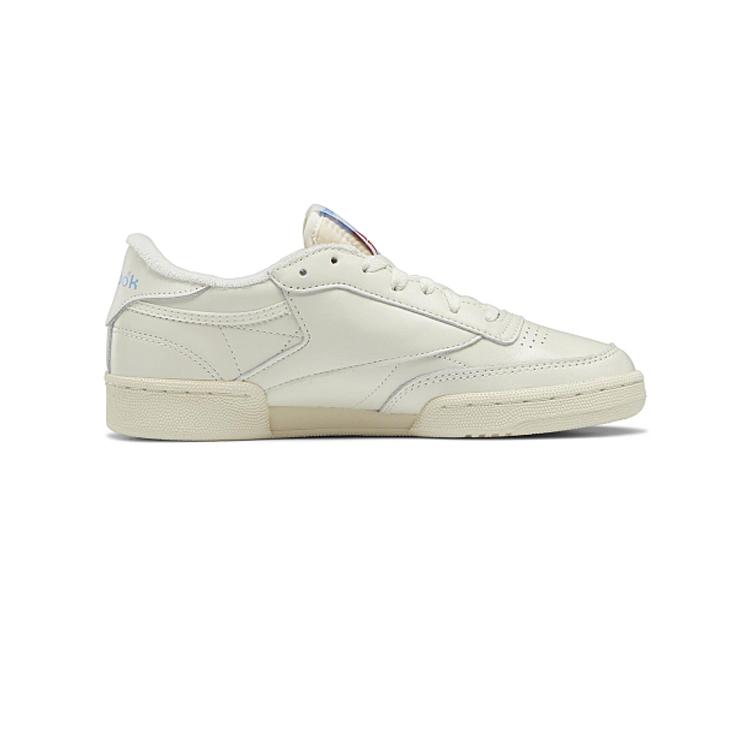Reebok Club C 85 Comfortable Versatile Shock Absorbing Durable Low-Top Sneakers Women Sneakers White 100007798