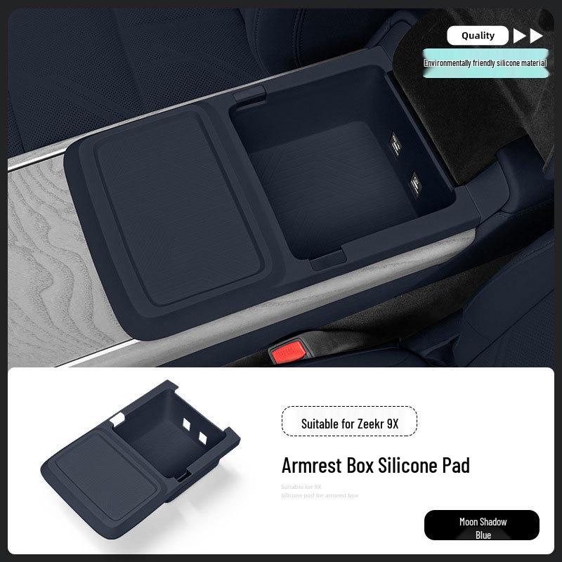 Silicone Pad for Zeekr 9X Armrest and Center Console Storage