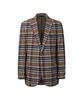 Brooks Brothers Classic Fit Cotton Madras 2-Button Jacket (Brown) (Bbjsmf84624Es)