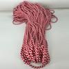 Cotton rope Yarn 100M 5mm Colorful eight Strand Cotton Rope DIY Colorful two-color cotton rope 0.5cm width