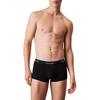 Calvin Klein Comfort Logo Trim Low Rise Boxer Briefs 3 Pack Men underwear Black LV00NB4389-VRB