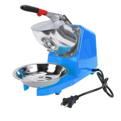 Electric Ice Crusher 380W Stainless Steel Dual Blade Shaved Ice Snow Cone Maker Machine for Home
