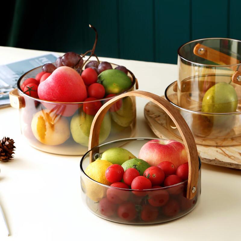 Nordic Mini Glass Fruit Bowl & Ice Bucket