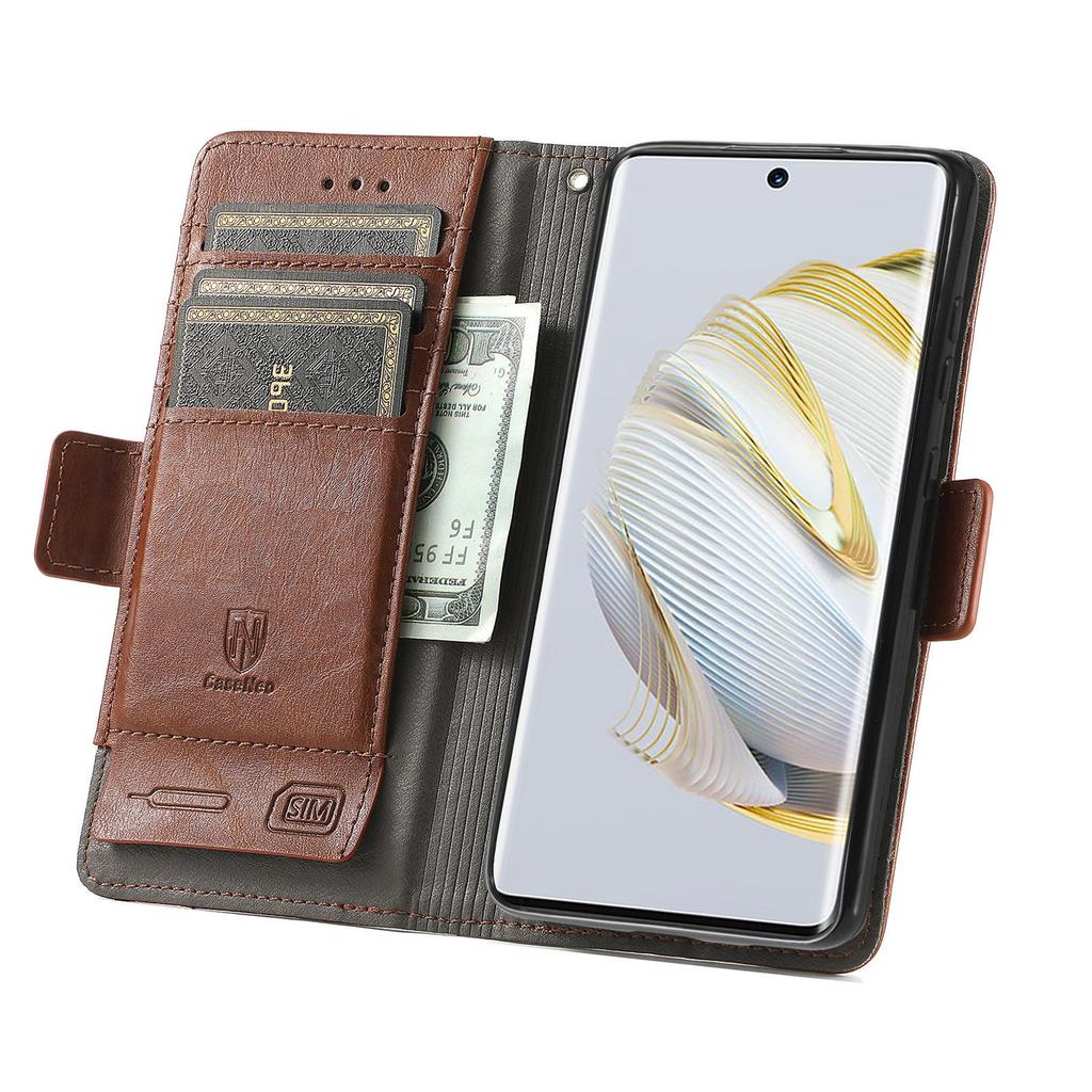 Multifunktionellt magnetiskt flipfodral i läder för Huawei nova/Honor-serien. Nova 9-Nova 14/Honor X6a-Honor 400... Där mode möter funktion