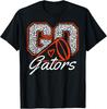 Go Gators Leopard Cheer T-shirt