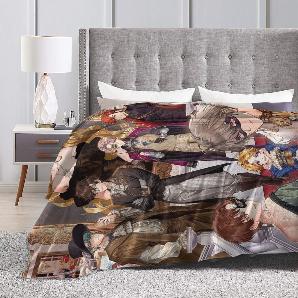 Mystic Messenger Blankets Quality Warm Soft Throw Blanket Spring Picnic Couch Chair Sofa Bed Funny Bedspread