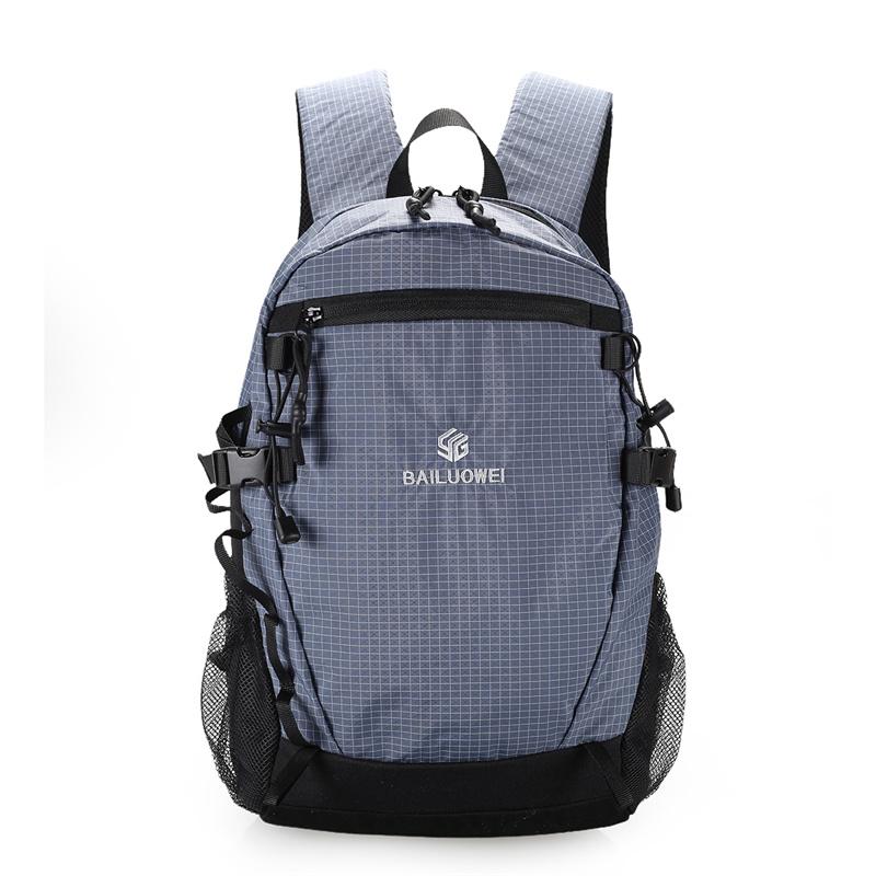 Рюкзак для активного отдыха Color Block Коммутерский Дорожный Рюкзак серый