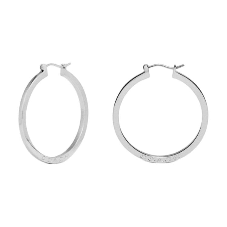 Coach Minimalist Earrings Women Accessories Silver F73022-SLV