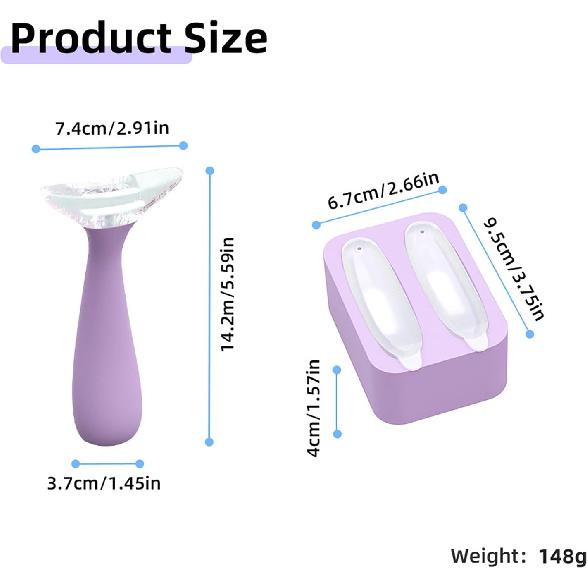 Ice Roller for Face Neck and Eyes, Ice Face Roller Massager for Women, Ice Roller Skin Care Tools, Skin Care for Dark Circles, Puffiness, Wrinkles