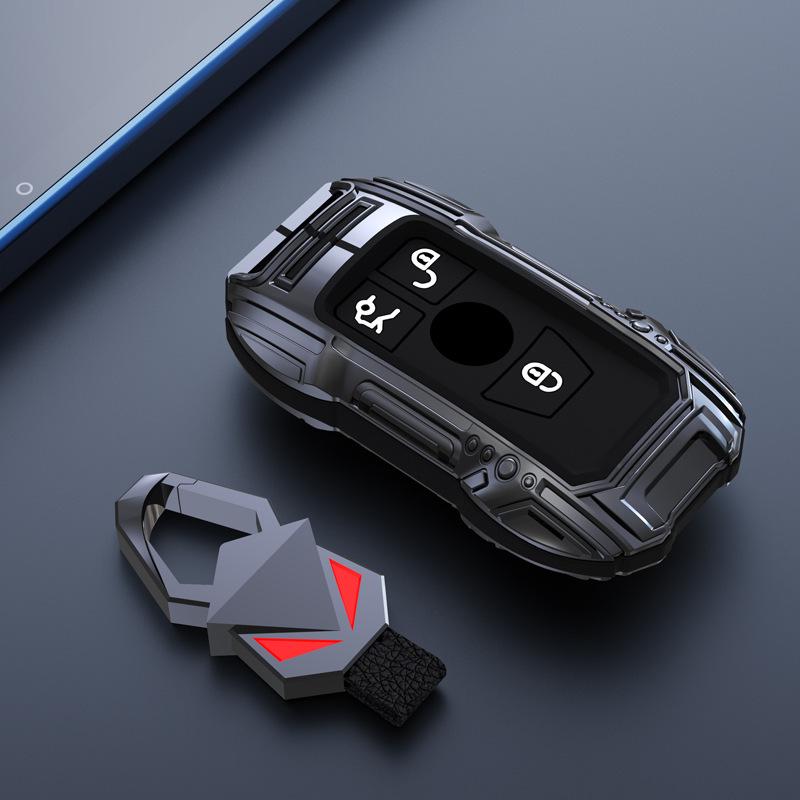 Mercedes Men's Key Case Protective Cover for E300L, C260L, A200L, GLC300L, GLA, and GLE models.