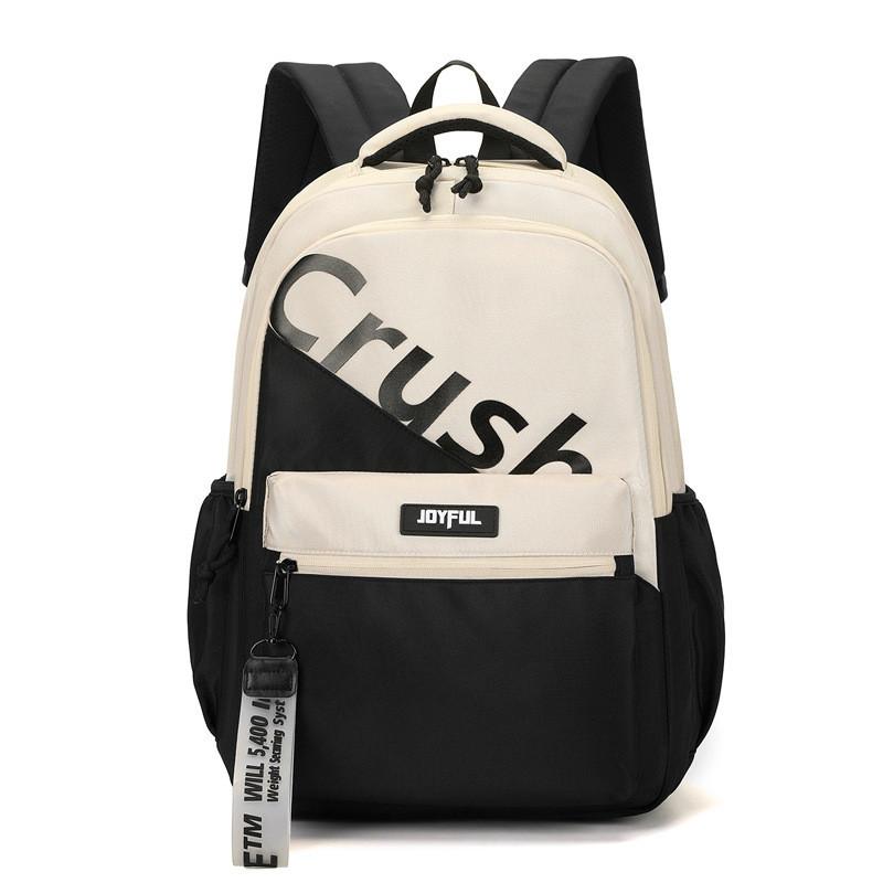

Spacious And Stylish Outdoor Travel Backpack For Middle School High School Students In Black Grey And Khaki Colors Black