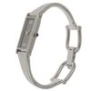 Gucci Watches 1500L grayDial Stainless Steel Quartz Analog Display Women Used