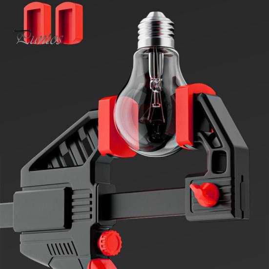 Woodworking Clamp with Ergonomic Handle Multipurpose One-handed Operation Quick Grip Clip DIY Projects Hand Tool