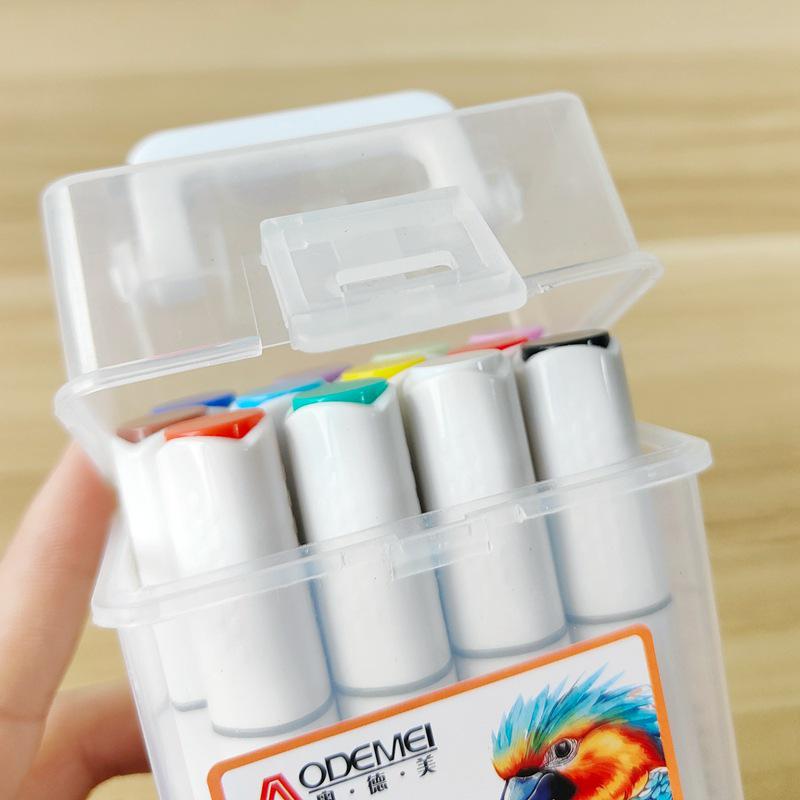18-Color Double-Ended Acrylic Marker Set for Kids - Art, DIY, Journals & Coloring