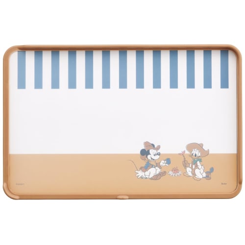 Skater Double-Sided Cutting Board with Spill-Resistant Guard, AG+ Antibacterial, 21 x 32.5 cm, Medium, Disney Mickey & Friends, KTMT1AG-A