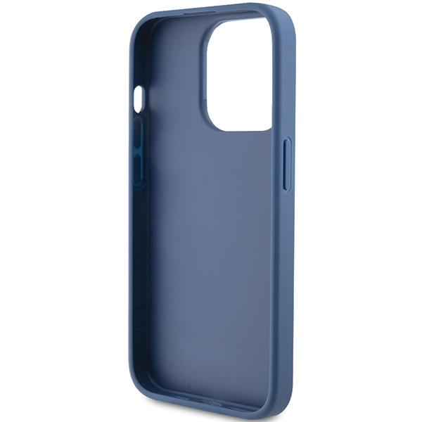 Guess Guhcp15Lg4Glbl Iphone 15 Pro 6.1 Niebieski/Blue Hardcase 4G Stripe Collection
