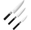 KAI Wasabi Black Kitchen Knife Set, 3 Pieces (67S-300)