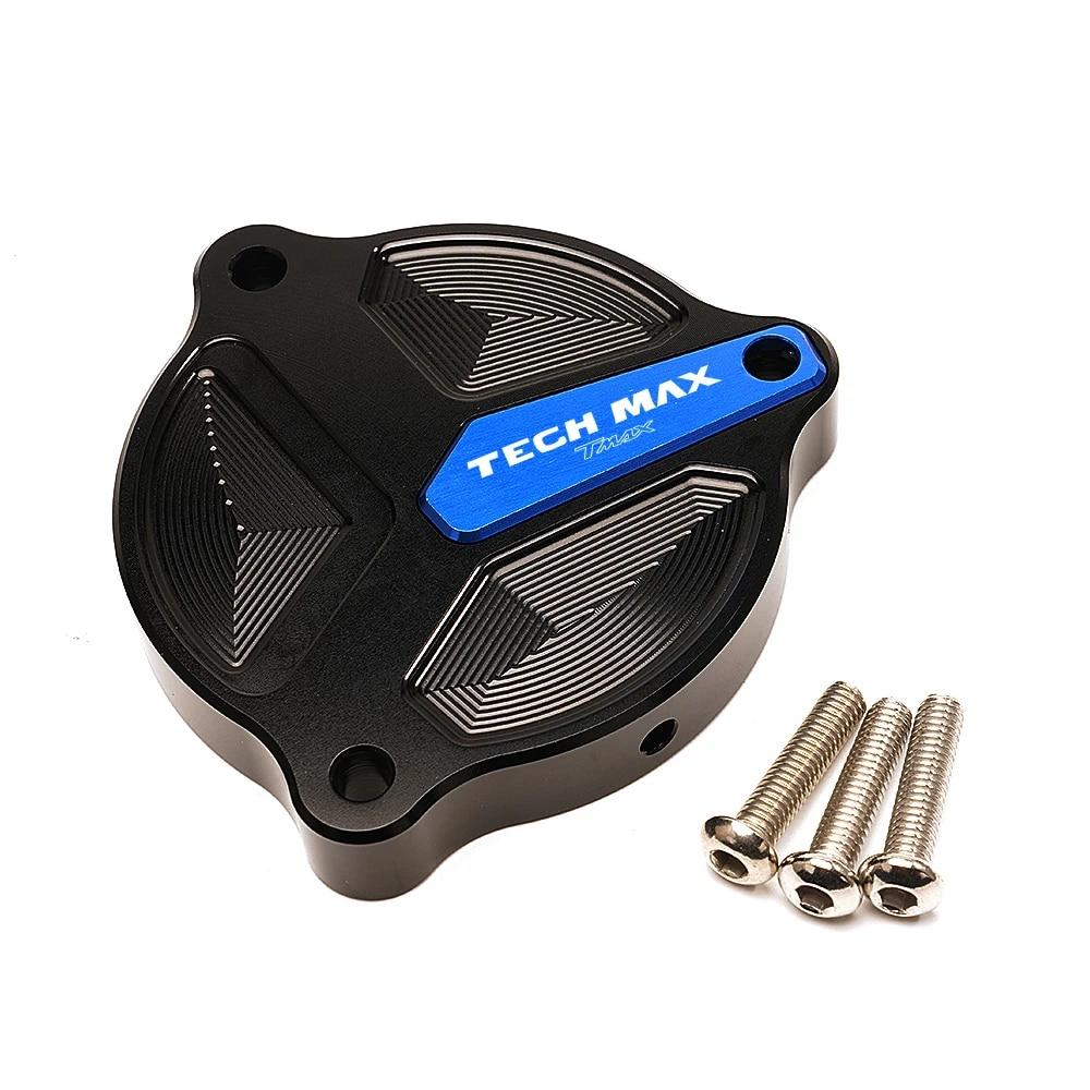 Motorcycle CNC Frame Drive Shaft Hole Cover Decorative Guard For Yamaha TMAX560 Tech Max TMAX 560   2022 Accessories