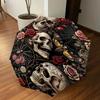 1PC Skull Roses Umbrella-8-Rib Reinforced Portable Folding Travel Suitable for All Seasons Outdoor Daily Use Is an Ideal Choice  -K0420