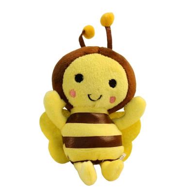 Stuffed Animal Bee Stuffed Plush Toy Bumble Bee Decorative Plushie Toys Soft Comfortable Bee Doll For Bed Bedroom Home Car