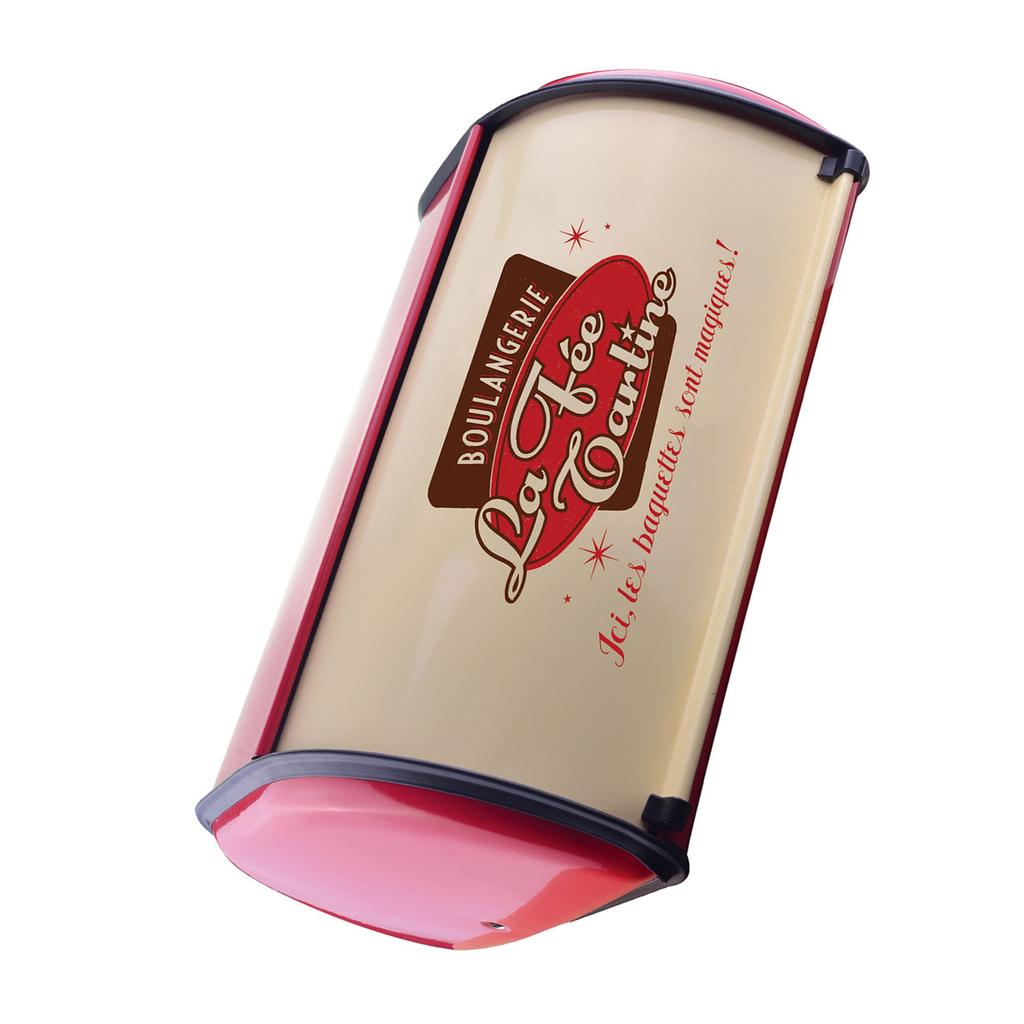 Metal Bread Box Large Capacity Excellent Sealing Keep Freshness Easy To Clean Bread Bin Container