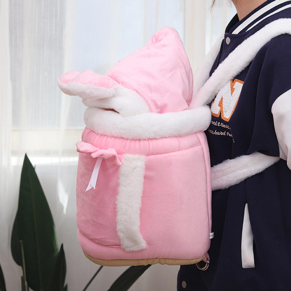 Winter Warmer Katzen Rucksack Weich Gemütlich Niedlich Plüsch Haustiere Käfig Alles In 1 Stil Katze Tasche Tragetasche Für Draußen Reisen Haustier Zubehör