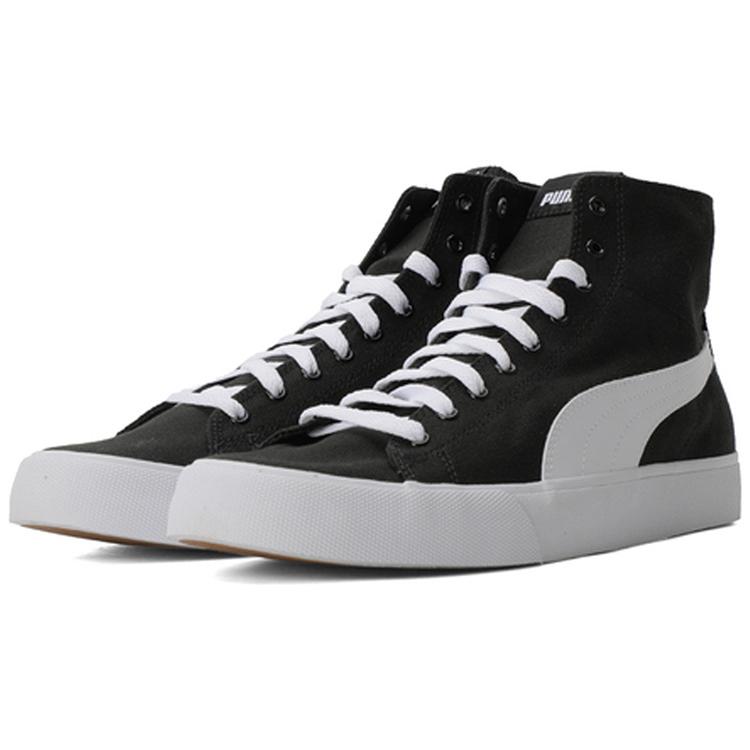 new PUMA Bari Mid 'Black White'