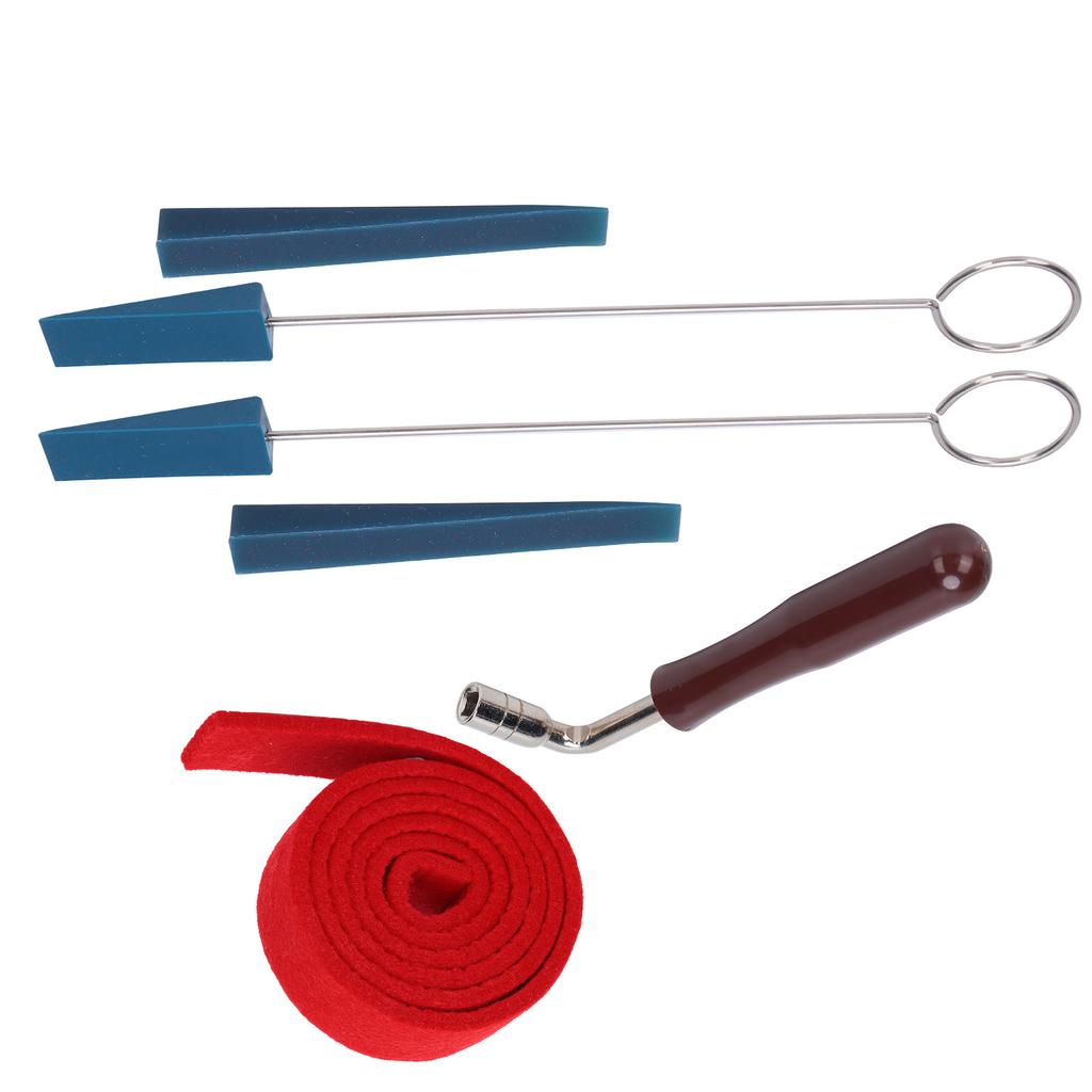 Piano Tuning Tool Temperament Strip Pin Skiftnyckel Dämpar Musikinstrument Reparation Tillbehör