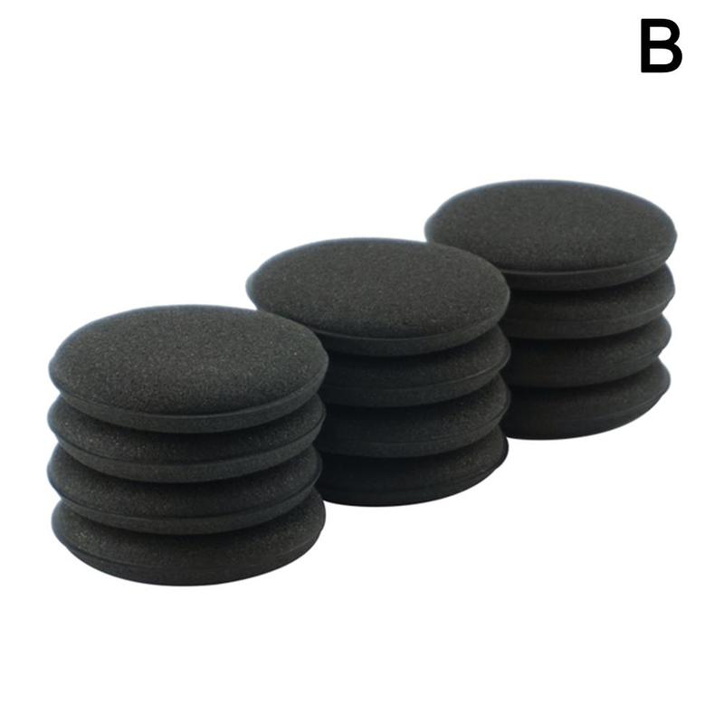 12PCS Car Waxing Polish Sponges High Density Foam Applicator and Sponges Pads detailing care tools Curing wash Polishing ca Y4I9