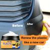 Leather Repair Wax, Automotive Plastic Parts and Decorative Repairs, Applying and Wiping To Restore the Original Color of Plastic and Rubber