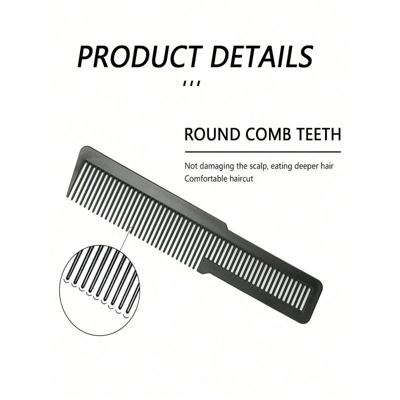 1pc Hair Cutting Comb Barber Comb Professional Styling Plastic Comb Household Salon Barber Styling Hair Comb For Stylists And Barbers, Hair Brush
