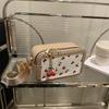 New trendy girl handbag fashion commuter cherry tote bag simple printing shoulder camera bag