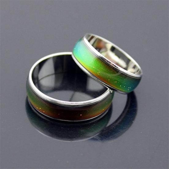 Anello Coppia Modaiolo Cambia Colore Emozione Sentimento Umore Temperatura Gioiello